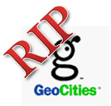 RIP, Yahoo! GeoCities!